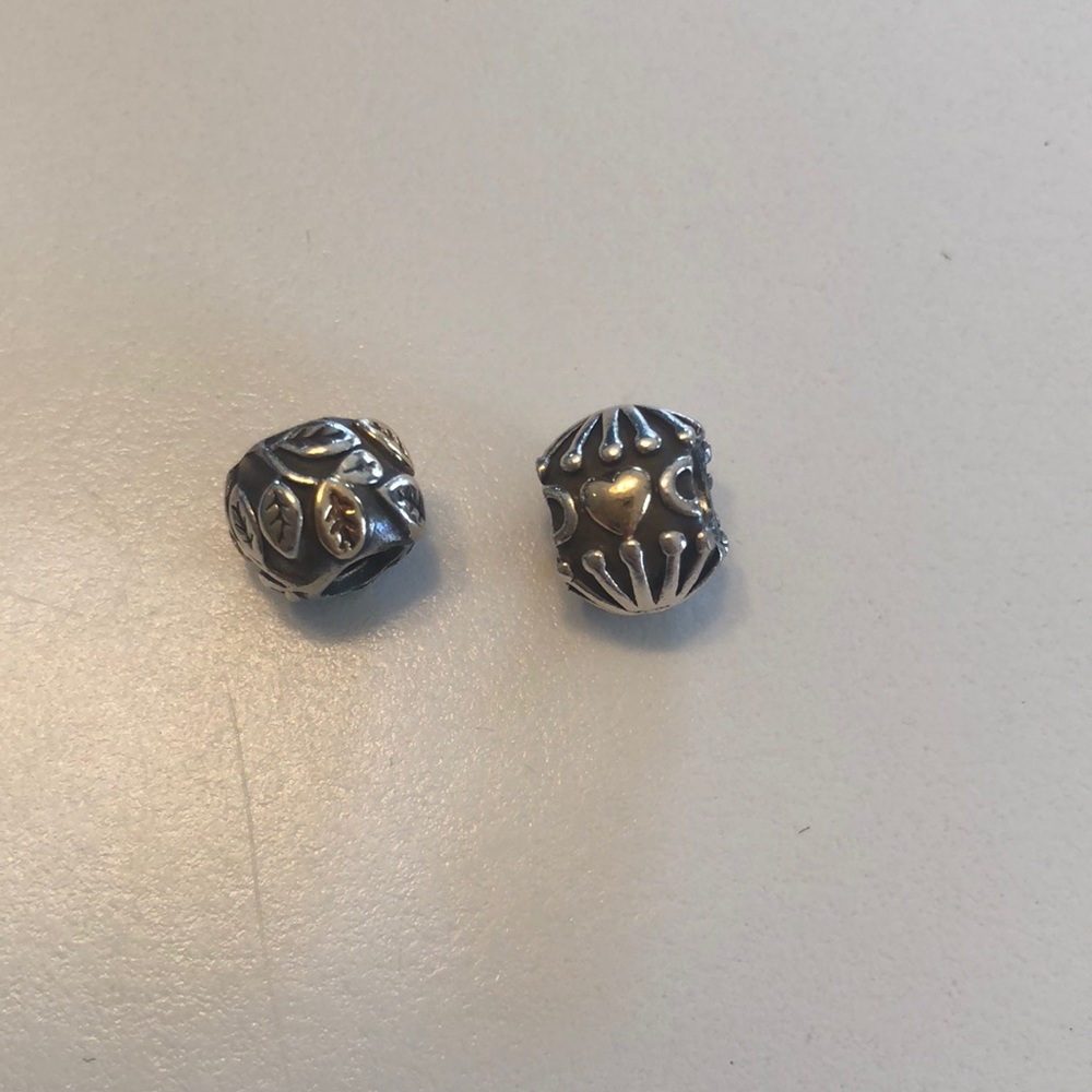 2 Pandora charms